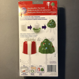 Wilton - Marshmellow Pop Mold - Christmas Tree & Present