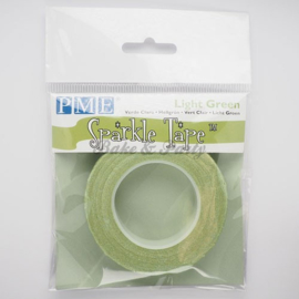 PME - Sparkle Tape Light Green / Silver Sparkle