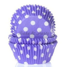 House Of Marie - Polkadot Purple