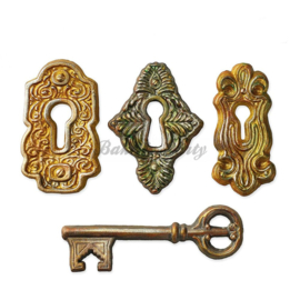 Siliconen Mal "Locks & Key"