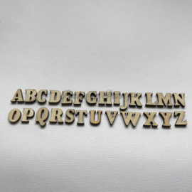 Decoratie Letters Alfabet (hout) (26 stuks)