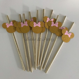 Cake Pop Rietjes Carton "Minnie Mouse"