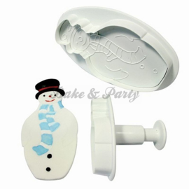 Plunger - PME  Snowman (2 stuks)