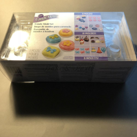 Wilton - Party Pack - Candy Mold Set (8 stuks)