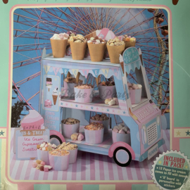 Cupcake/IJsjes standaard - IJswagen