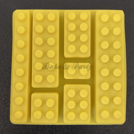 Siliconen Mal "Lego Stenen" (2)