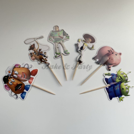 Cupcake Toppers "Toy Story" (24 stuks)