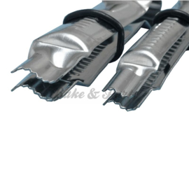 PME - Wavy Line Serrated Edge Set Crimpers 1/2 & 3/4 (2 stuks)