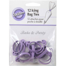 Wilton - Icing Bag Ties (12 stuks)