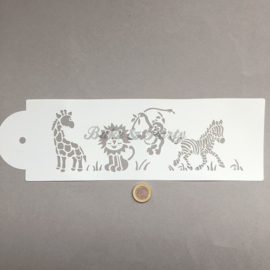 Decoratie Stencil "Safari"