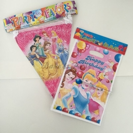 Party Set "Disney Prinsessen" (12-delig)