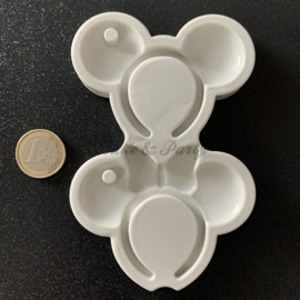 Siliconen Mal "Mickey & Minnie"