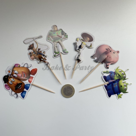 Cupcake Toppers "Toy Story" (24 stuks)