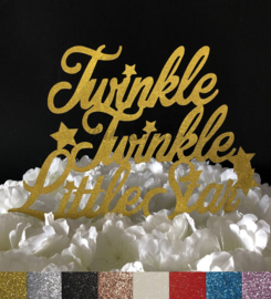 Taart Topper Carton "Twinkle Twinkle Little Star"