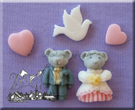 Alphabet Moulds "Wedding" (AM011)