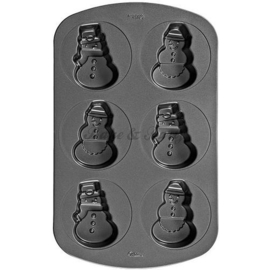 Wilton Mini Snowman & Snowwoman Cake Pan Non-Stick