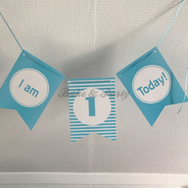 Slinger "I am One Today" Blauw