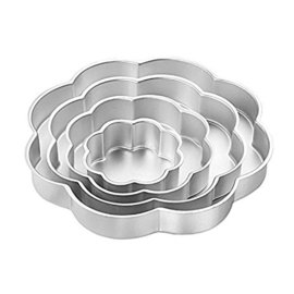 Wilton - Performance Petal Pan Set (4 stuks)