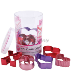 Wilton - Cookie Cutter Set - Sweethearts (9 stuks)