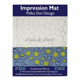 PME - Impression Mat - Polka Dot Design