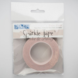 PME - Sparkle Tape Pale Pink / Silver Sparkle