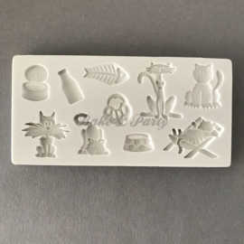 Alphabet Moulds "Cats" (AM026)