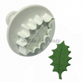 Plunger - PME  Veined Holly Leaf Large