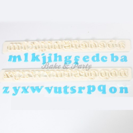 FMM  - Alphabet Tappits Lower Case Art Deco (2 stuks)