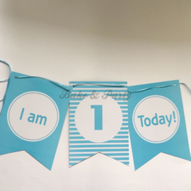 Slinger "I am One Today" Blauw