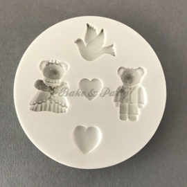 Alphabet Moulds "Wedding" (AM011)