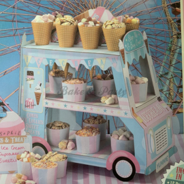 Cupcake/IJsjes standaard - IJswagen