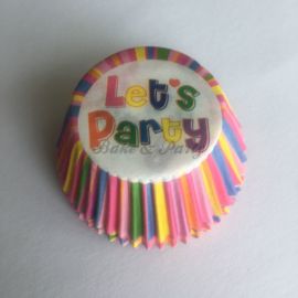 Baking Cups Multicolour "Let's Party"