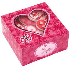 Wilton Treat Box Valentine (3 stuks) - 15,8 x 15,8 x 7,6 cm