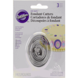 Wilton - Oval Cut Out Set (3 stuks)