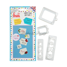 FMM  - Gift Tag Set Cutters (4 stuks)