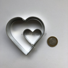 PME - Heart Cutter Set (2 stuks)