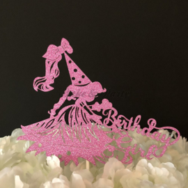 Taart Topper Carton "Birthday Girl"