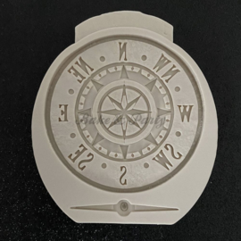 Siliconen Mal "Antique Compass"