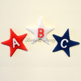 Bake & Party Specials - Siliconen Mal Star Alphabet