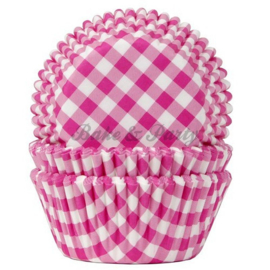 House Of Marie - Gingham Fuchsia