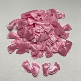Decoratie Voetjes Roze (50 stuks)