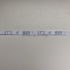 Decoratie Lint "It's A Boy" (1)