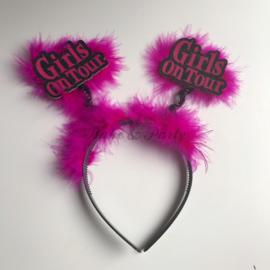 Tiara "Girls On Tour" Zwart-Roze