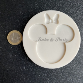 Siliconen Mal "Mickey/Minnie Mouse"