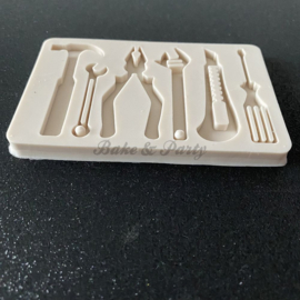 Siliconen Mal "Gereedschap" (2)