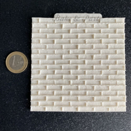 Siliconen Mal "Brick Wall"