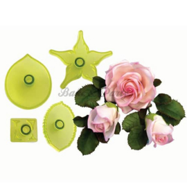 JEM - Large Rose Set (4 stuks)