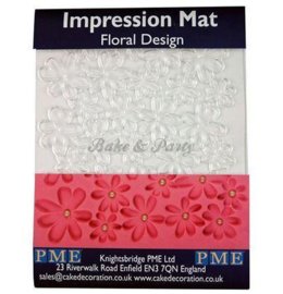 PME - Impression Mat - Floral Design