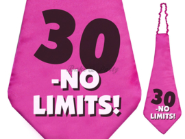 Stropdas "30 - No Limits!"