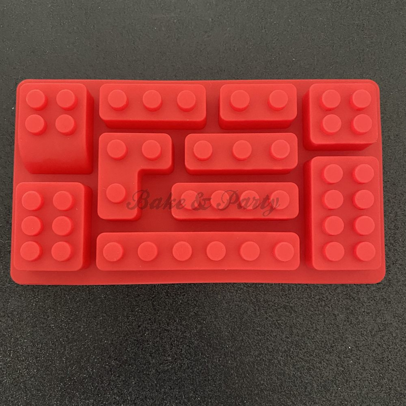 combineren Ramen wassen Egyptische Siliconen Mal "Lego Stenen" (2) | Siliconen Mallen / Molds | Bake & Party